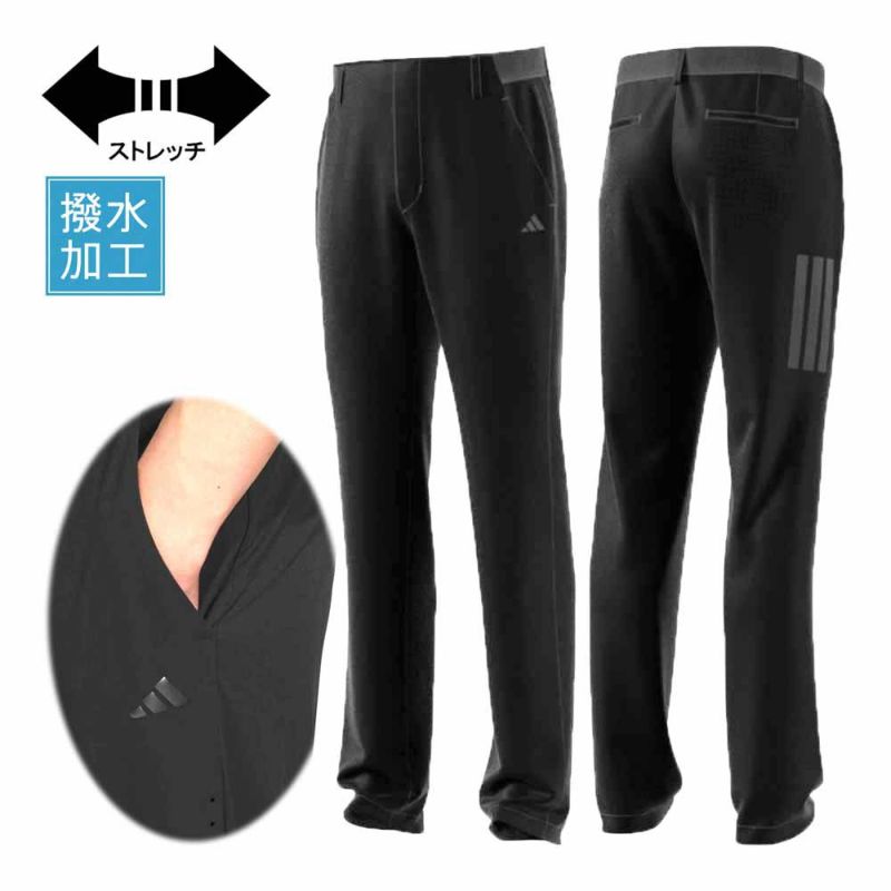 アディゼロ EX-Stretch active 撥水 ベンチレーション フルレングスパンツ KUK75 メンズゴルフウェア 2025春夏