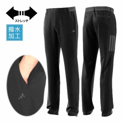 アディダス（Adidas） アディゼロ EX-Stretch active 撥水 ベンチレーション フルレングスパンツ KUK75 メンズゴルフウェア 2025春夏