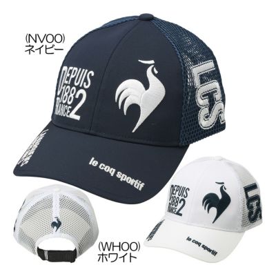 ルコック（le_coq_sportif） ロゴメッシュキャップ   LG5SCP06M メンズゴルフキャップ 春夏 2025