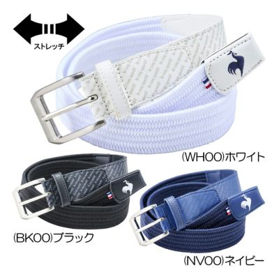 ルコック（le_coq_sportif） ストレッチゴムメッシュベルト LG5SBL00M メンズゴルフウェア 2025春夏