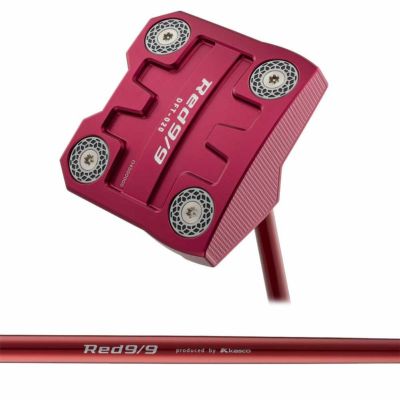 キャスコ（kasco） Red 9/9 DELTA-FACE Turtle DFT-020 パター オリジナルカーボンシャフト 2025