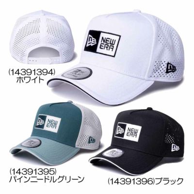 ニューエラ（New_Era） 9FORTY A-Frame Laser Perforated ボックスロゴ メンズゴルフキャップ 2025春夏 『ユニセックス』