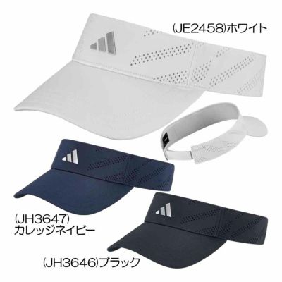 アディダス（Adidas） メタルロゴ テックバイザー KUH22 メンズゴルフバイザー 春夏 2025
