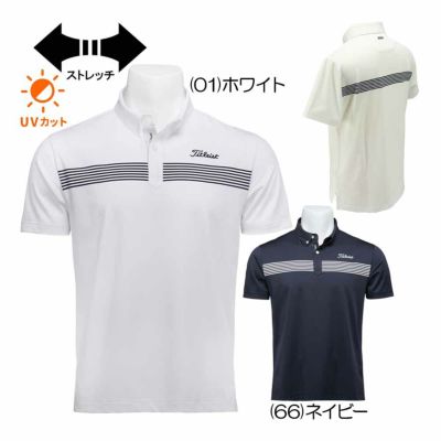タイトリスト（Titleist） チェストストライプ先染めシャツTMPMS113J メンズゴルフウェア 2025春夏