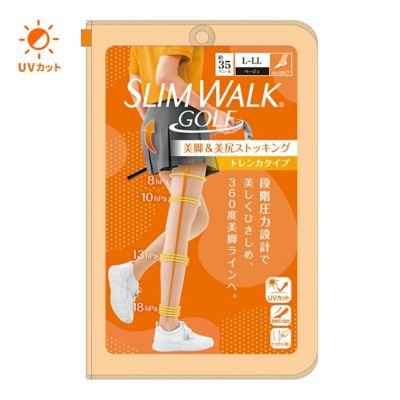 その他ブランド SLIMWALK GOLF 美脚＆美尻ストッキング トレンカタイプ L-LL SWG008 レディースゴルフウェア 春夏 2025