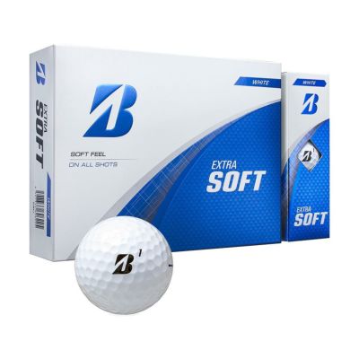 ブリヂストン（BRIDGESTONE_GOLF） エクストラソフト ホワイト 1ダース X5WXJ-12 2025
