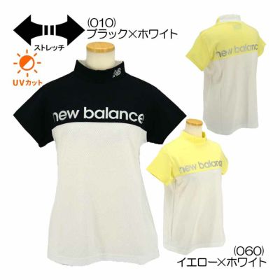ニューバランス（New_Balance） バイカラー 半袖 モックネック プルオーバー 012-5166503 レディースゴルフウェア 春夏 2025