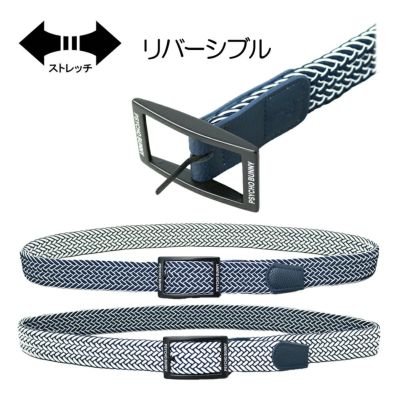 サイコバニー（PsychoBunny） メッシュリバーシブルベルト PBMG4SV2 メンズゴルフウェア 2024春夏『ユニセックス』