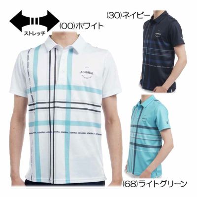 アドミラル（Admiral） チェックプリント シャツ ADMA508 メンズゴルフウェア 2025春夏
