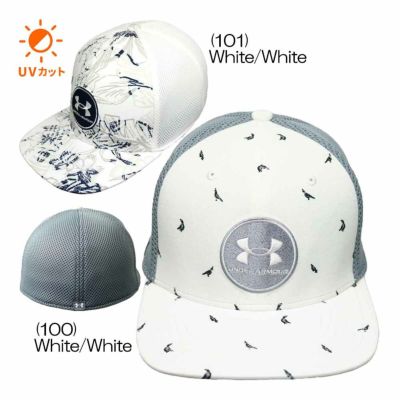 アンダーアーマー（UNDER_ARMOUR） UAアイソチル ドライブ ロー ストレート キャップ 1389887-1 メンズゴルフキャップ 春夏 2025
