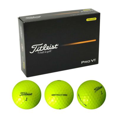 タイトリスト（Titleist） （オウンネームサービス）Pro V1 ボール イエロー 1ダース 2025【納期約2～3週間】