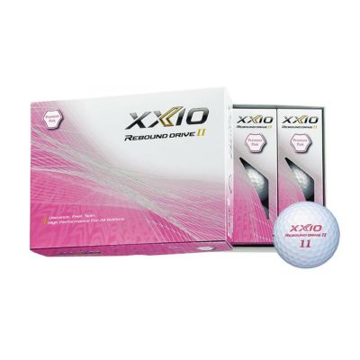 ゼクシオ（XXIO） （オウンネームサービス）XXIO リバウンド ドライブ II ボール プレミアムピンク 1ダース 2023【納期約2～3週間】