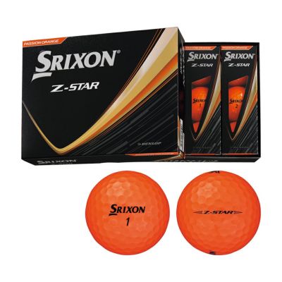 スリクソン（SRIXON） Z-STAR ボール オレンジ 1ダース 2025