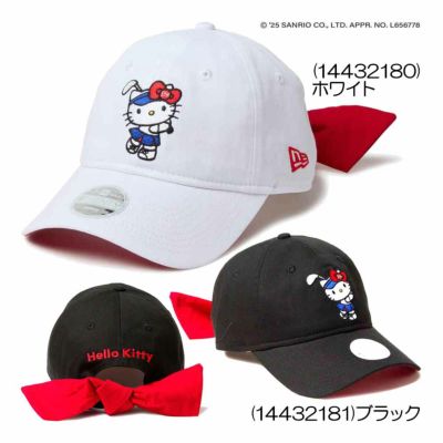 ニューエラ（New_Era） 9TWENTY HELLO KITTY ハローキティリボン レディースゴルフキャップ 2025春夏