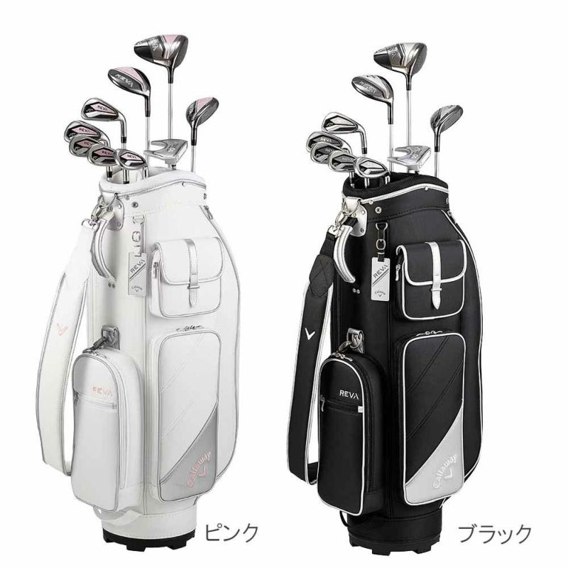 【レディース】REVA クラブ9本セット(W:3本+I:5本+パター+CB)2024