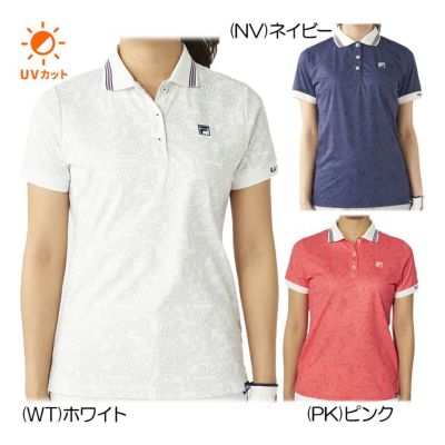 フィラ（FILA） TS 半袖シャツ柄 755-603 レディースゴルフウェア 2025春夏