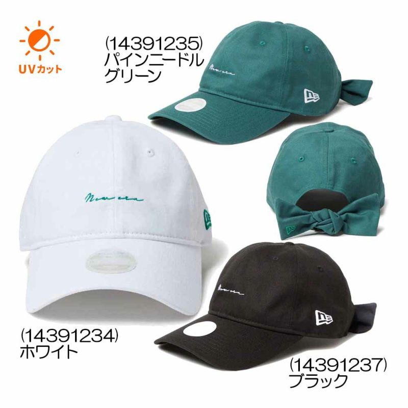 9TWENTY ロングバイザー Ribbon レディースゴルフキャップ 2025春夏