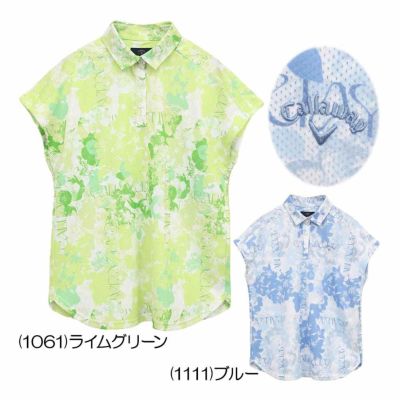 キャロウェイ（Callaway） かざあなメッシュ フレンチスリーブシャツ C25134215 レディースゴルフウェア 2025春夏