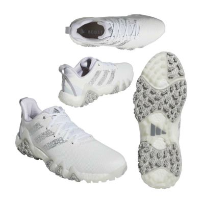 アディダス（Adidas） コードカオス22 スパイクレスシューズ GX3932 ホワイト/シルバー/グレー 2022【最終処分価格】