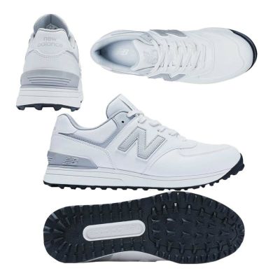 ニューバランス（New_Balance） 574 v3 SL スパイクレスシューズ UGS574S3 ホワイト/グレー 2025