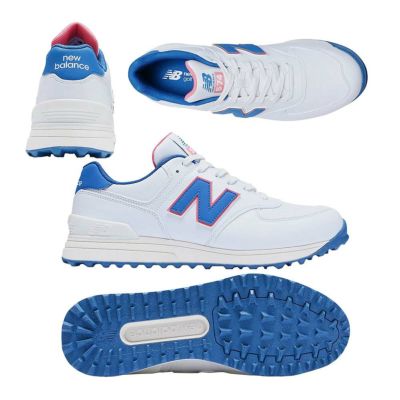 ニューバランス（New_Balance） 574 v3 SL レディース スパイクレスシューズ UGS574P3 ホワイト/ブルー 2025