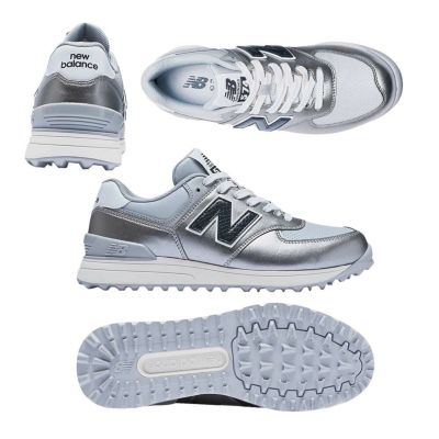 ニューバランス（New_Balance） 574 v3 SL レディース スパイクレスシューズ WGS574R3 シルバー/グレー 2025