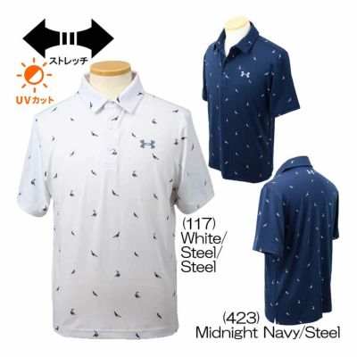 アンダーアーマー（UNDER_ARMOUR） UAプレーオフ3.0プリントポロ 1378677-8 メンズゴルフウェア 春夏 2025