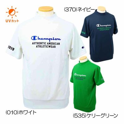 チャンピオン（Champion） ショートスリーブ モックネックシャツ C3-BG310 メンズゴルフウェア 2025春夏