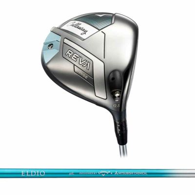 キャロウェイ（Callaway） 【レディース】 REVA RISE ドライバー ELDIO 40 for Callaway カーボンシャフト 2025