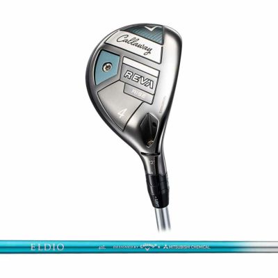キャロウェイ（Callaway） 【レディース】 REVA RISE ユーティリティ ELDIO 40 for Callaway カーボンシャフト 2025