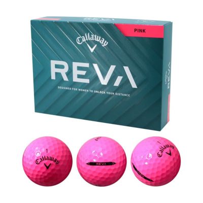 キャロウェイ（Callaway） 25REVA レディースボール ピンク 1ダース 2025
