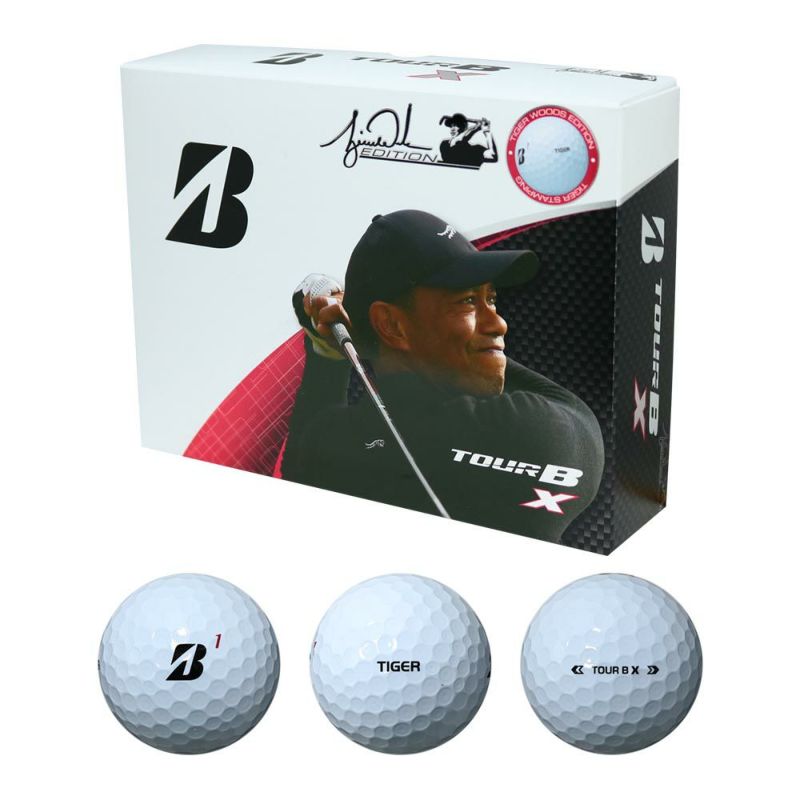 TOUR B X ボール TIGER WOODS EDITION ホワイト 1ダース 2025