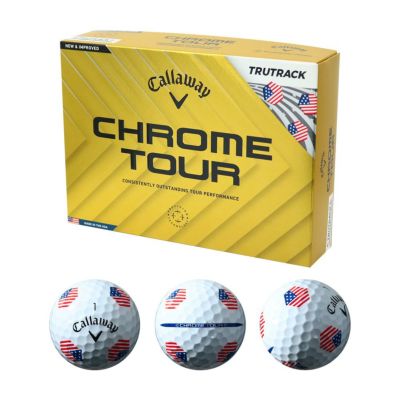 キャロウェイ（Callaway） クロムツアートゥルトラック USA ボール ホワイト 1ダース 2025