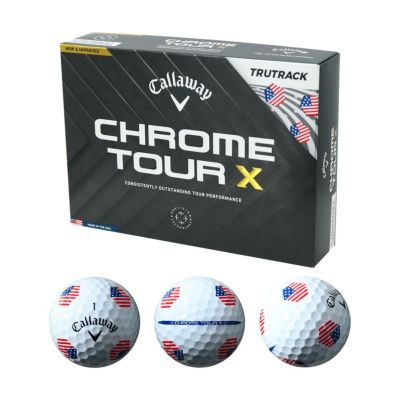 キャロウェイ（Callaway） クロムツアートゥルトラック X USA ボール ホワイト 2025