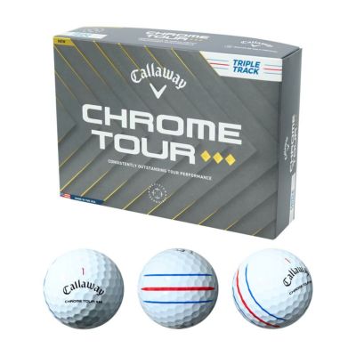 キャロウェイ（Callaway） クロムツアートリプルダイヤモンド トリプルトラック ボール ホワイト 2025
