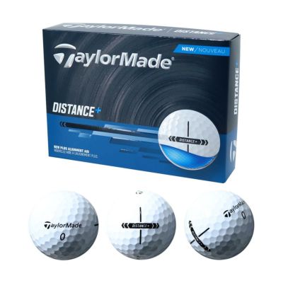 テーラーメイド（TaylorMade） DISTANCE＋ディスタンスプラス ホワイト 1ダース 2025