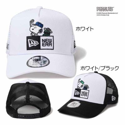 ニューエラ（New_Era） 9FORTY A-Frame トラッカー PEANUTS ピーナッツ ボックスロゴ ゴルフキャップ 20257春夏『ユニセックス』