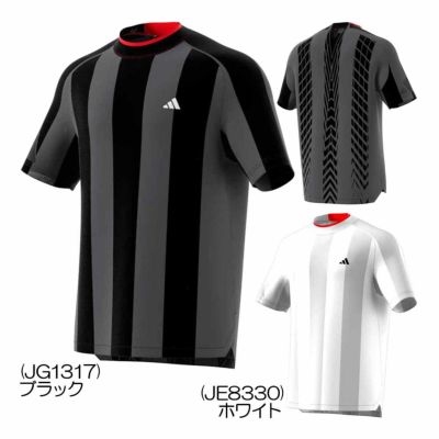 アディダス（Adidas） アディゼロ メッシュ モックネック 半袖シャツ KUK73 メンズゴルフウェア 2025春夏