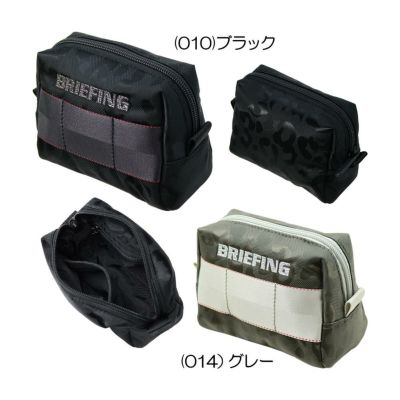 ブリーフィング（BRIEFING） MKポーチ（Sサイズ）レオパード JQ 2025