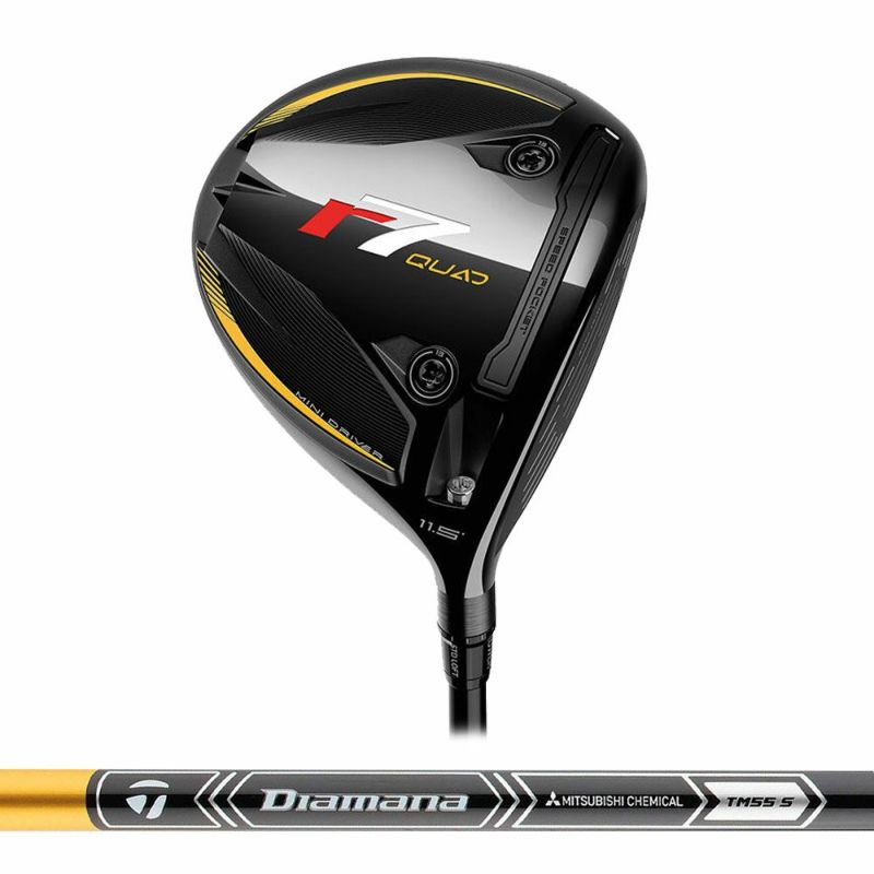 R7 Quad Mini ドライバー Diamana SILVER TM55 カーボンシャフト 2025