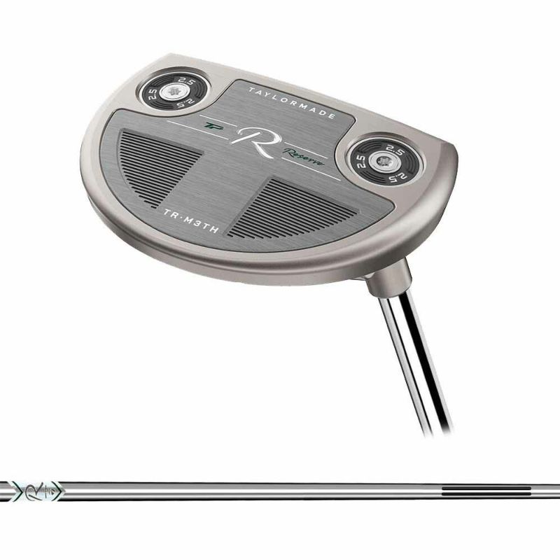 TPリザーブ パター TR-M3TH トラスヒール TaylorMade Fluted Feel シャフト 2023