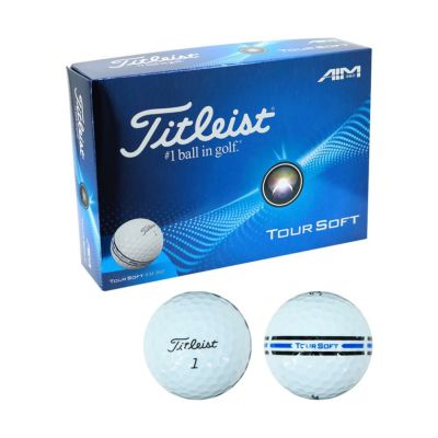 タイトリスト（Titleist） TOUR SOFT AIM ボール ホワイト 1ダース 2025