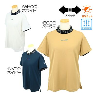 ルコック（le_coq_sportif） 【ワイドシルエット】モックネック半袖シャツ LG5FHS52L レディースウェア 25 秋冬モデル