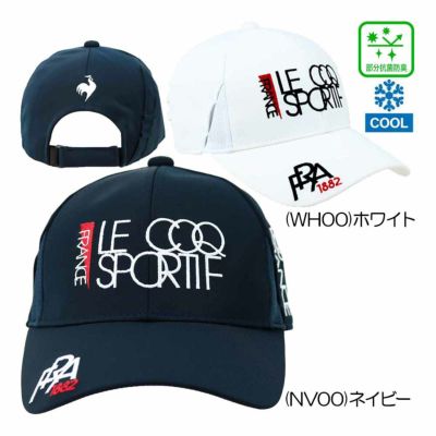 ルコック（le_coq_sportif） ヘッドクーラー付きキャップ LG5FCP06M メンズゴルフキャップ 春夏 2025