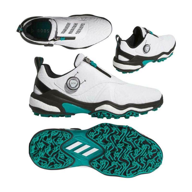 スニーカー adidas Code Chaos Boa 25 Spikeless JI4164 Shoes - Codechaos Boa 25 Spikeless Golf Shoes - White