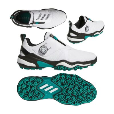 アディダス（Adidas） コードカオス25 Boa スパイクレスシューズ JI4164 ホワイト/ブラック 2025