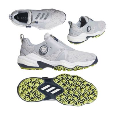 アディダス（Adidas） コードカオス25 Boa スパイクレスシューズ JQ7746 グレー/ネイビー 2025