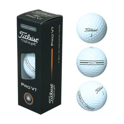 タイトリスト（Titleist） Pro V1 ボール AIM ホワイト 1スリーブ（3個入） 2025