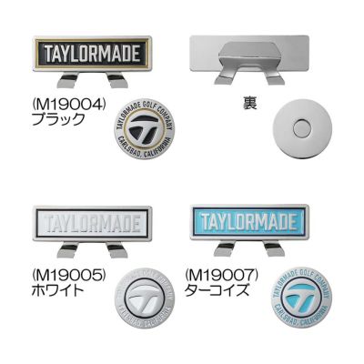 テーラーメイド（TaylorMade） メタルTエンブレム キャップボールマーカー TL217 2025