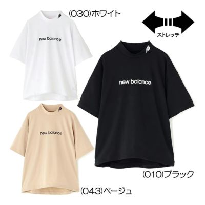 ニューバランス（New_Balance） 保形性 ストレッチ ハーフスリーブ モックネック プルオーバー 012-5266501 レディースゴルフウェア 秋冬 2025